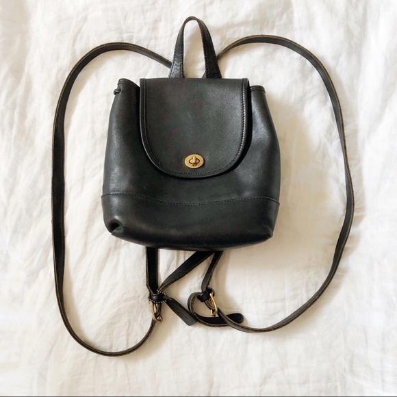 vintage coach mini backpack